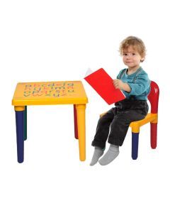 Children Letter Table Chair Set