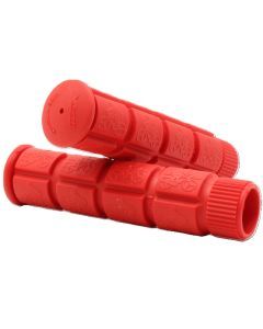 ProSeries Single Ply Medium Compound Bicycle Handlebar Grips (Red)