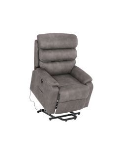 Levede Recliner Chair Electric Lift Chair Armchair Lounge Sofa Grey USB Charge