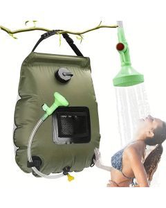 20L Solar Heated Camping Shower Bag - Portable Outdoor Bathing Solution