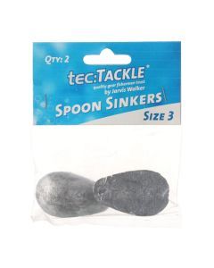2 Pack of Jarvis Walker Size 3 Spoon Sinkers