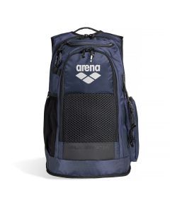 Arena All Set Backpack 45L Sports Swimming Bag - Navy (Aquabreathe Water-Repellent w/ Laptop Pocket)