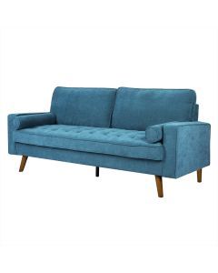 Levede Sofa 3 Seater Fabric Futon Couch Armchair Lounge Recliner Living Room