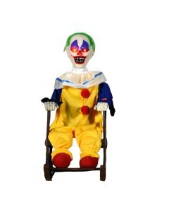 Halloween Clown Rocking Chair with Light & Sound