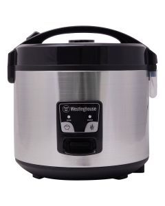 Westinghouse 700W 10-Cup Stainless Steel Rice Cooker w/ Keep Warm Function (WHRC05SS)