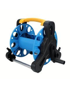 Compact Garden Hose Stand with Adjustable Frame