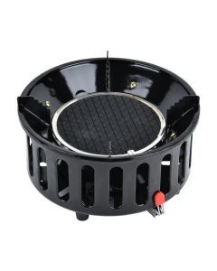 7-Core Camping Infrared Gas Stove Black