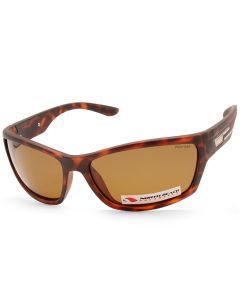 North Beach Stickleback Matte Tortoise/Brown Polarised Unisex Sunglasses 70438