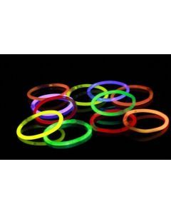 15x 20cm Glow Stick Bracelets - Glow in the Dark Party