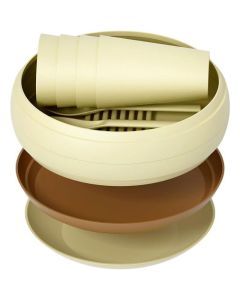 Outdoor Picnic Tableware Kit Travel Set (17pcs)