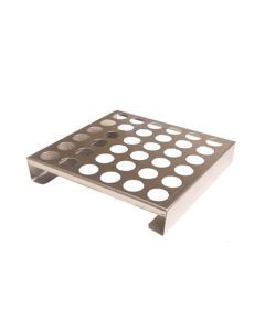 Flaming Coals Stainless Steel 36 Hole Jalapeno Popper BBQ Tray
