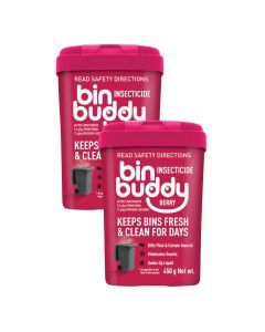 Bin Buddy Berry Blast 450g Powder x2