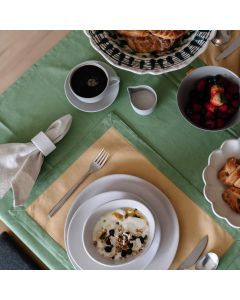 100% Cotton Linen Placemats - Citrus Breeze (set of 2)