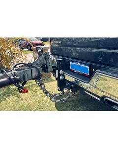 Mister Hitches Raptor 4.5T Super Duty Adjustable Ball Mount - Extra Long Drop Shank