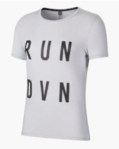Nike Womens Dri-FIT Run Division City Sleek Short Sleeve Top - White