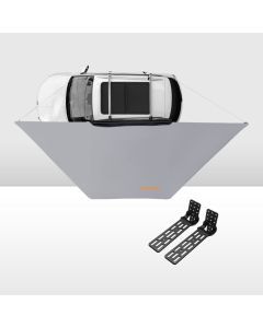 San Hima 180 Degree Free-Standing Awning 600D Double-Ripstop + "L" Bracket