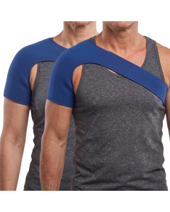 Shoulder Support Brace Posture Belt w/ Strap - Compression Relief