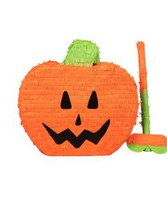 Large Pumpkin Piñata Set Party Decor (4pcs)