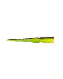 8 Pack of 2 Inch Zman Micro Wormz Soft Plastic Lures - COPPERTREUSE
