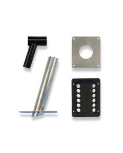 Dometic Gas flue kit Black