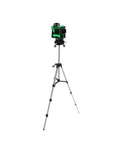 Traderight Laser Level Green Light Self Leveling 3D 12 Line Measure 1.5m Tripod