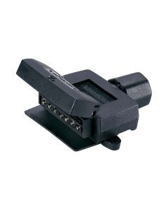 Narva 82043 7 Pin Flat 'Quickfit' Trailer Socket with Reed Switch for use with Normally Closed