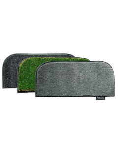 Faux Grass Entry Step Mat with Rounded Top Corners