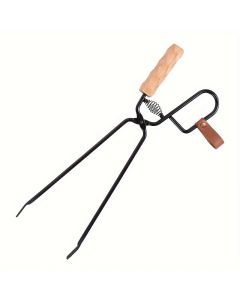 Extra-Long Heat-Resistant Charcoal Tongs for BBQ & Fire Pit