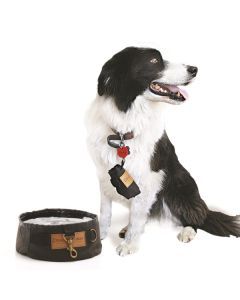 Didgeridoonas Doggies Oilskin Waterhole Dog Bowl