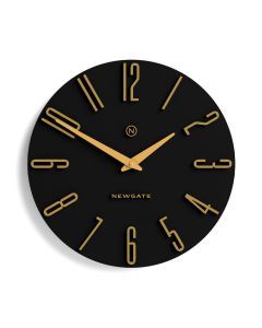 Newgate Empire State Wall Clock-Black