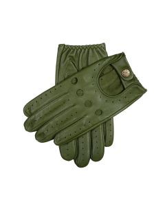 Dents Delta Mens Classic Leather Driving Gloves - Lincoln Green