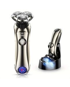 Advanced Electric Shaver for Men with Clean Charge Station