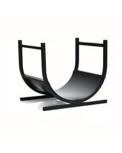 U-Shaped Metal Firewood Rack Stand