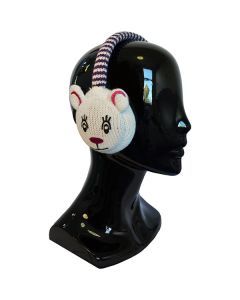 XTM Zoolander Kids Animal Earmuffs Polar Bear