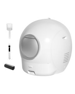 Pawz Self Cleaning Cat Litter Box Large Smart APP Control Enclosed Toilet Safety