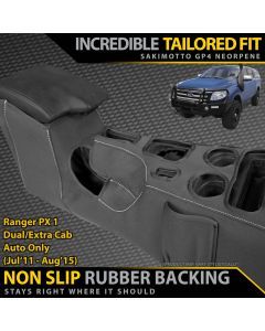 Ford Ranger PX I AUTO Neoprene Centre Console Organiser (Available)