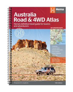 Hema Australia Road and 4WD Atlas : Edition 13 - Spiral Bound