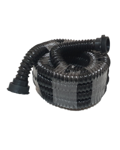 25mm Sullage Hose with 38mm Connectors - 5 Metres