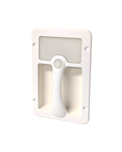 COAST RV - Replacement CAMEC Style 12V Grab Handle Entry Light | Amber & White - White