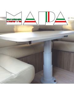 Nuova Mapa Adjustable Telescopic Table Leg and top 330mm to 710mm
