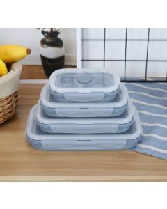 Set of 4 Collapsible Food Containers