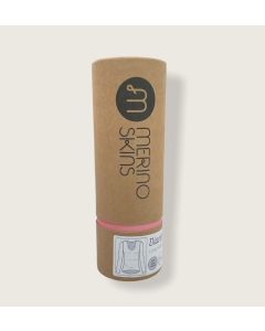 Merino Skins Womens Dianthe Long Sleeve Thermal Top - Soft Grey Marle