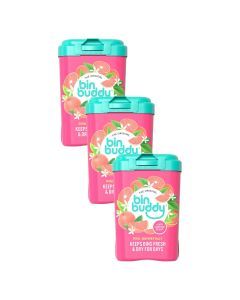 Bin Buddy Fresh Pink Grapefruit 450g Power x3