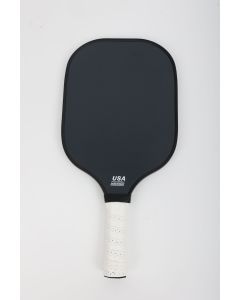 Plain Black Graphite Carbon Fiber Pickleball Paddle (Racket/Racquets)