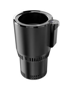 Portable 2-in-1 Car Cup Cooler & Warmer–12V Auto Beverage Balck