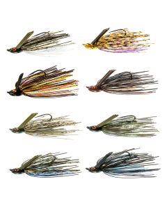 1/4oz ZMan Crosseyez Power Finesse Jigs - 7g Skirted Jig Lure