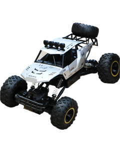 4WD Off-Road RC Car with LED Lights – 2.4G Remote Control Buggy Truck