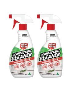 White King Disinfectant Spray 500ml x2