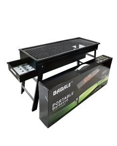 Portable Foldable Charcoal Grill for Outdoor BBQ