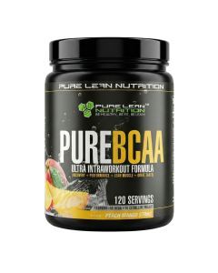 840g Pure Lean Nutrition BCAA Intra-Workout Powder - Peach Mango (Branched Chain Amino Acids Recovery)